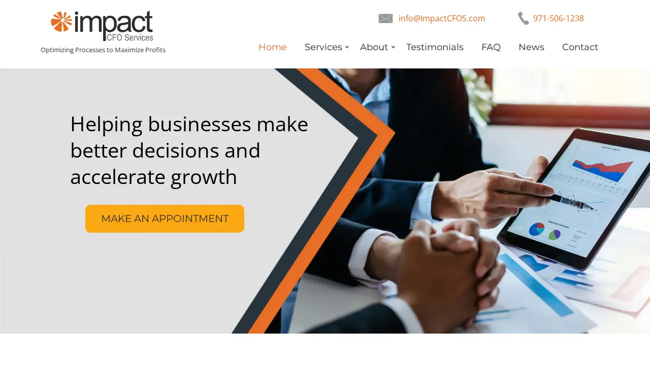 impact cfo page