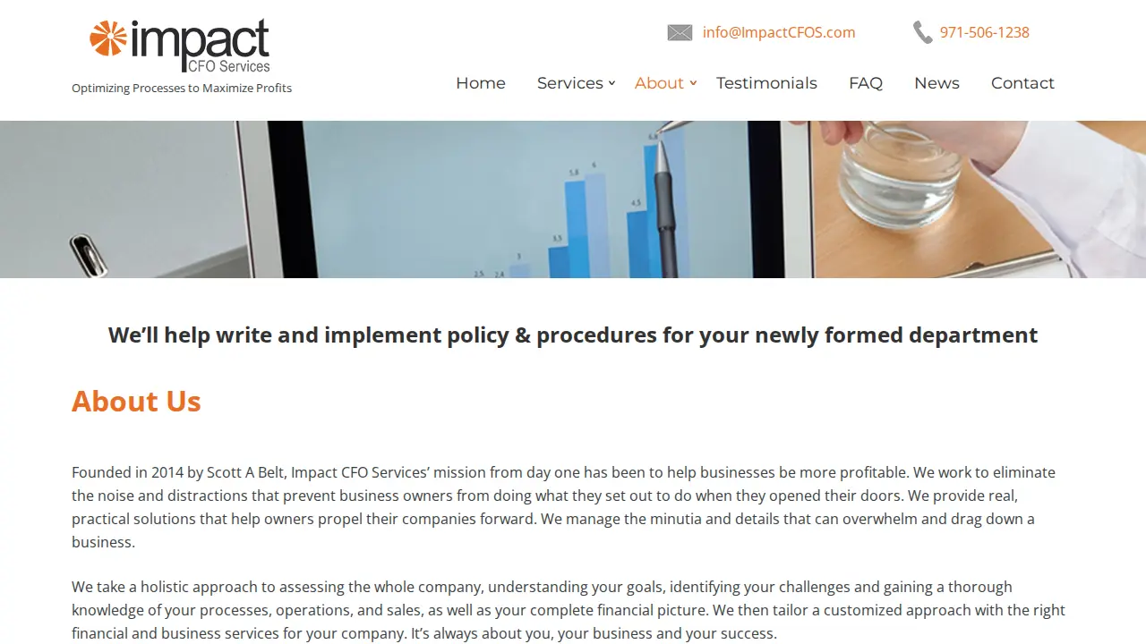 impact cfo page