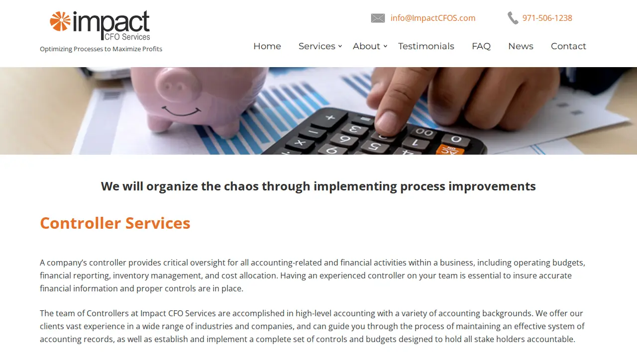 impact cfo page