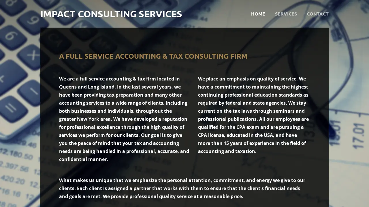 Impact Consulting Services
