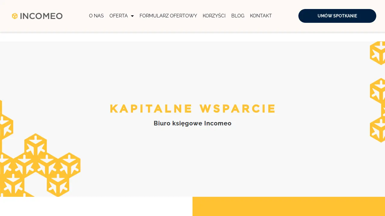 Incomeo Biuro rachunkowe | Doradztwo finansowe - Łódź Górna website