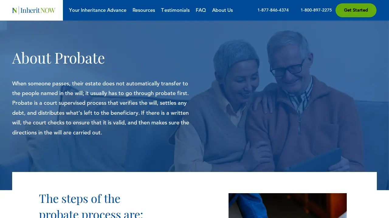 InheritNOW page
