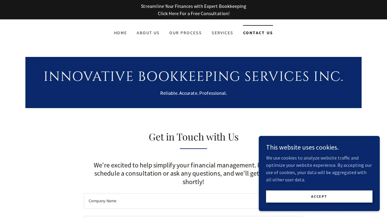 Innovative Bookkeeping Services Inc page
