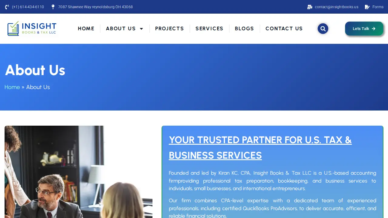 Insight Books & Tax LLC page