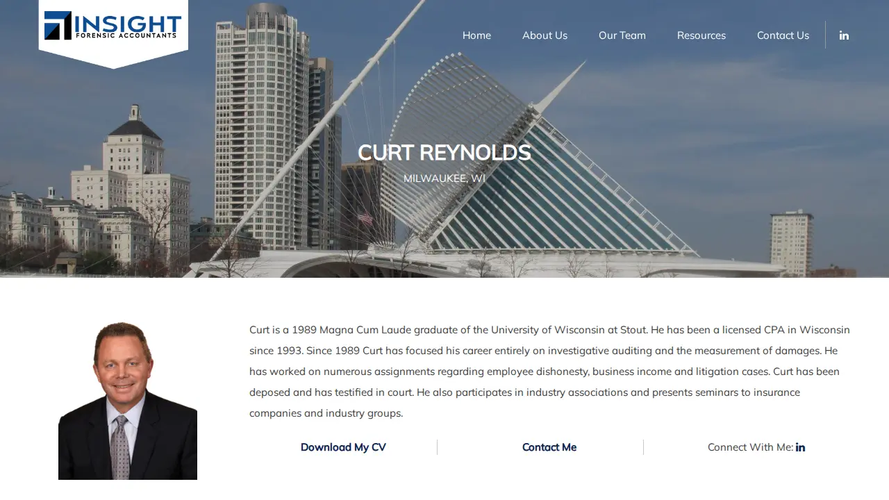 Insight Forensic Accountants S.C. page