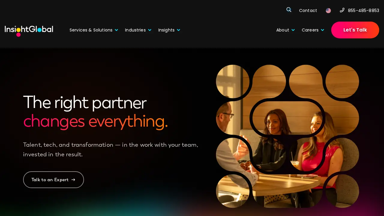 Insight Global page