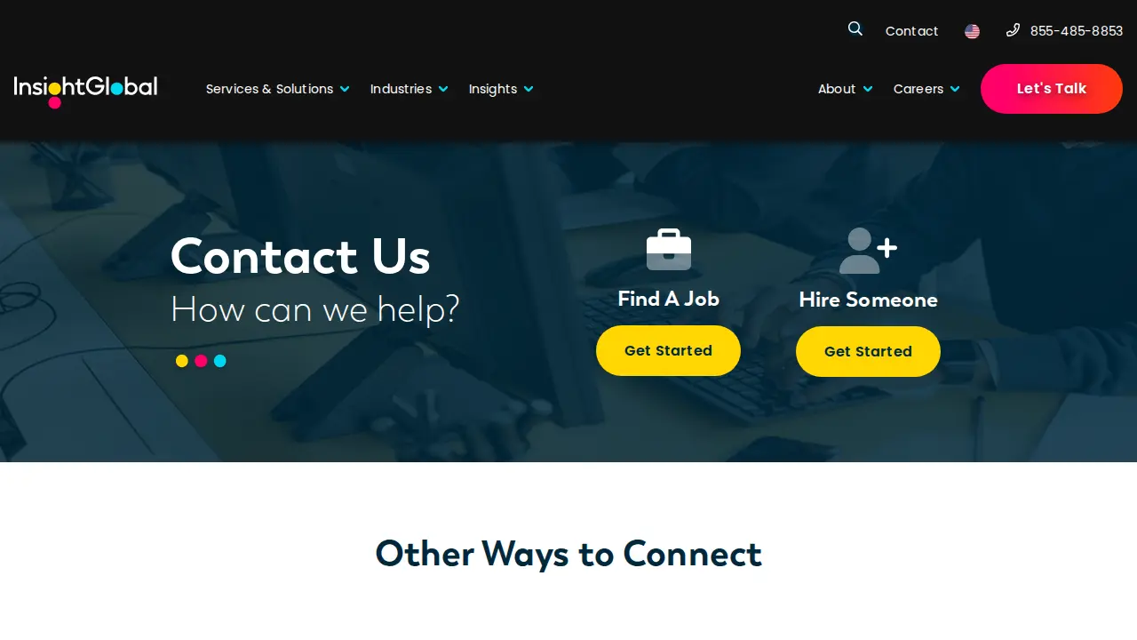 Insight Global page