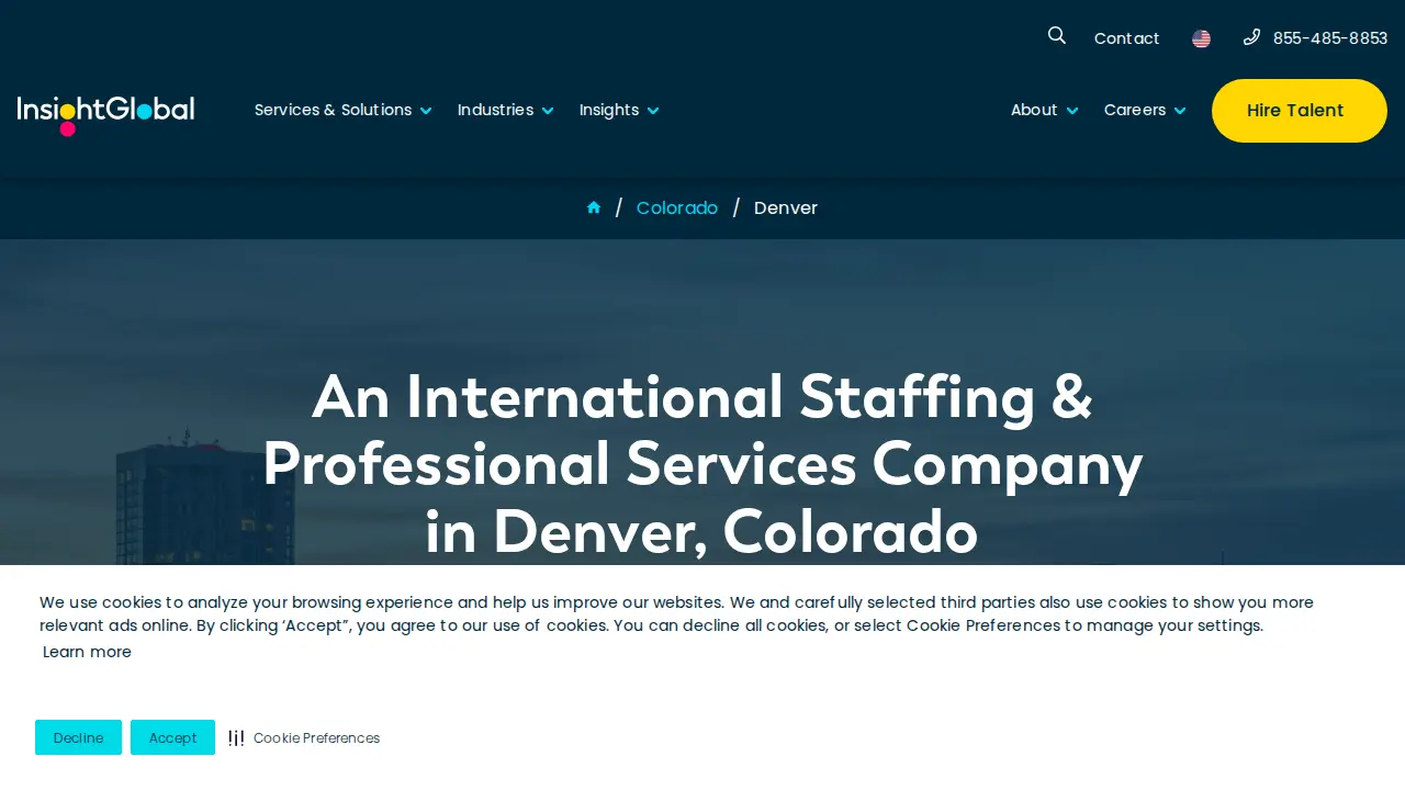 Insight Global website