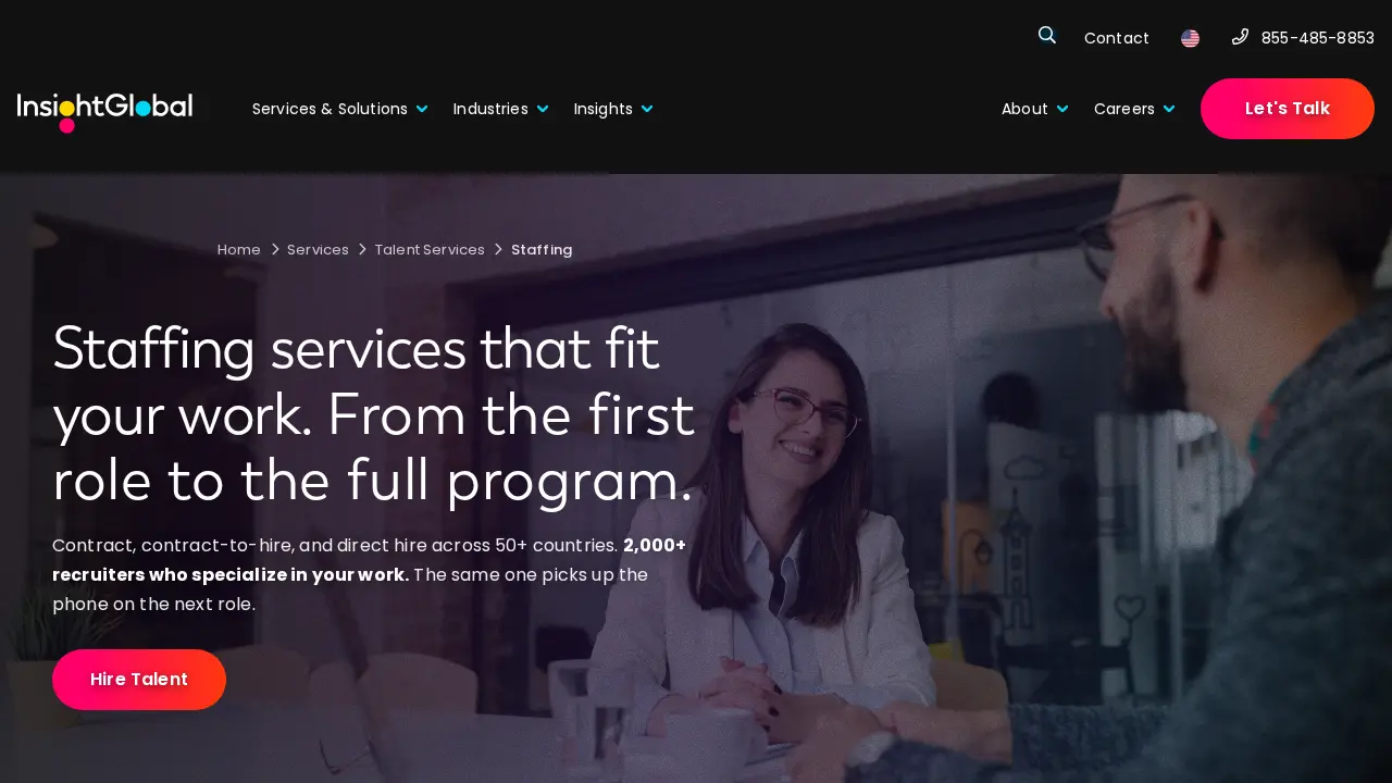 Insight Global page