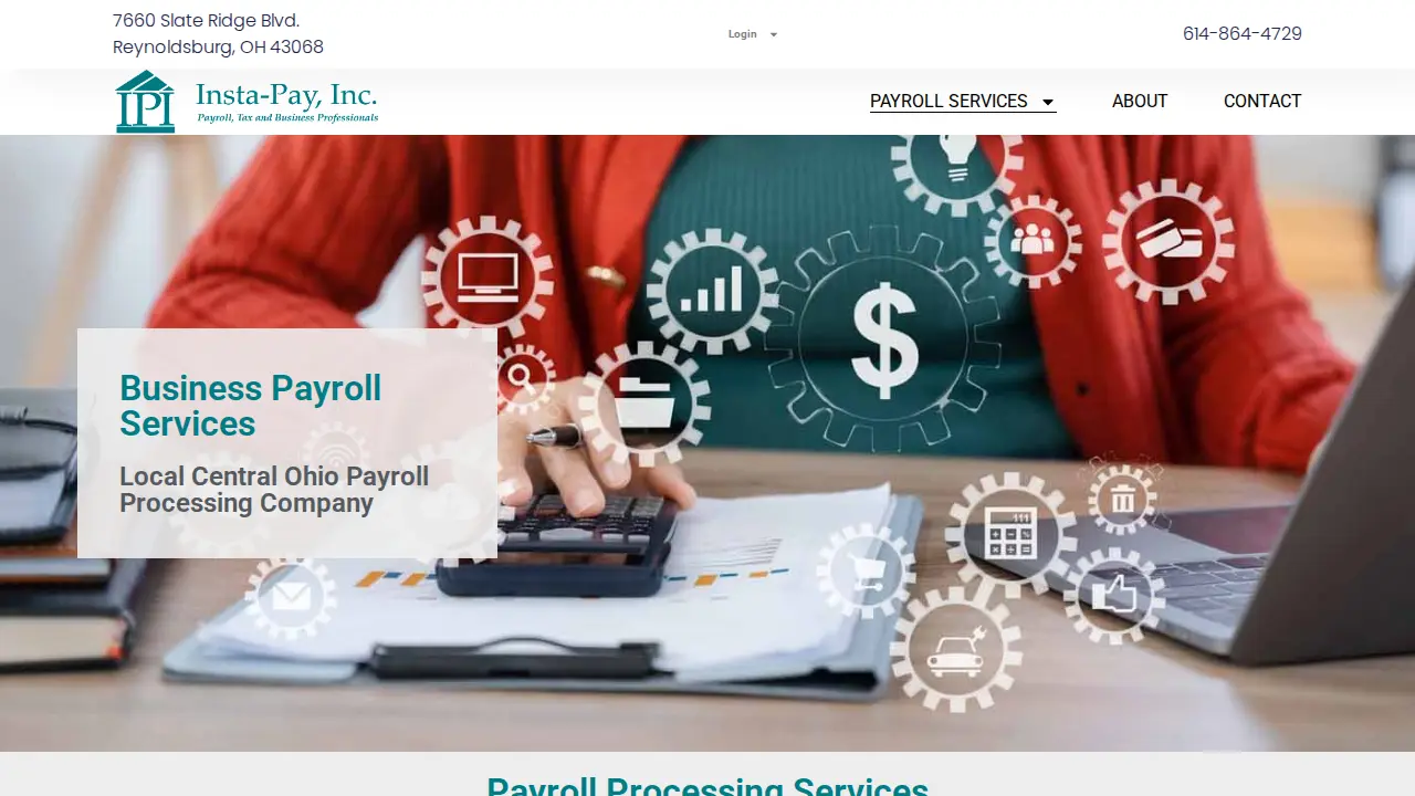 Insta-Pay Inc page