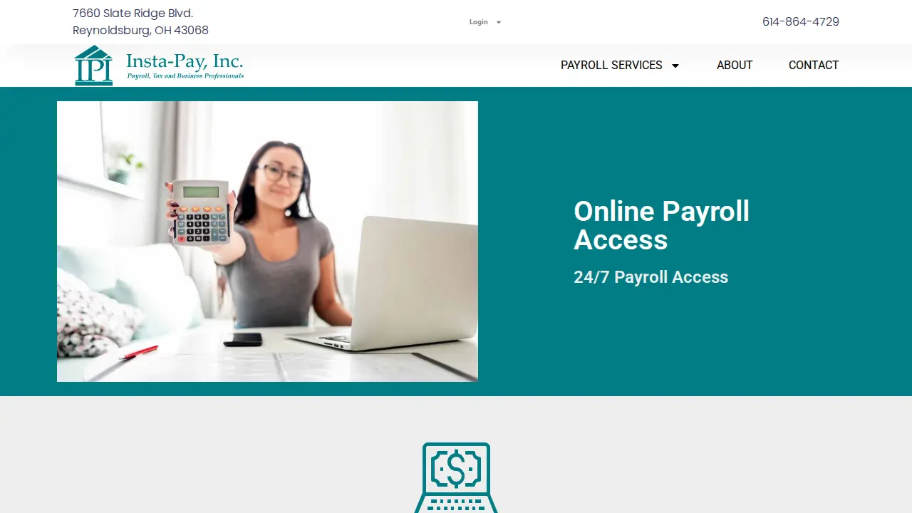 Insta-Pay Inc page