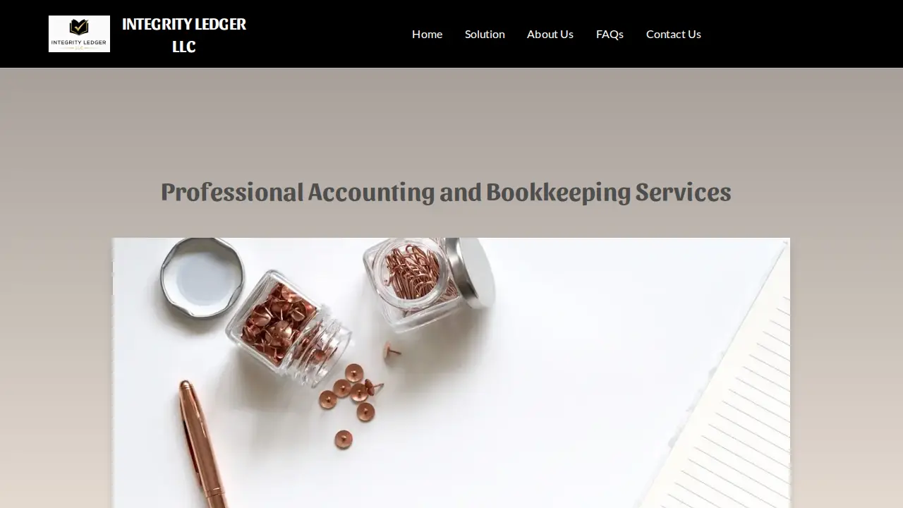 Integrity Ledger LLC page