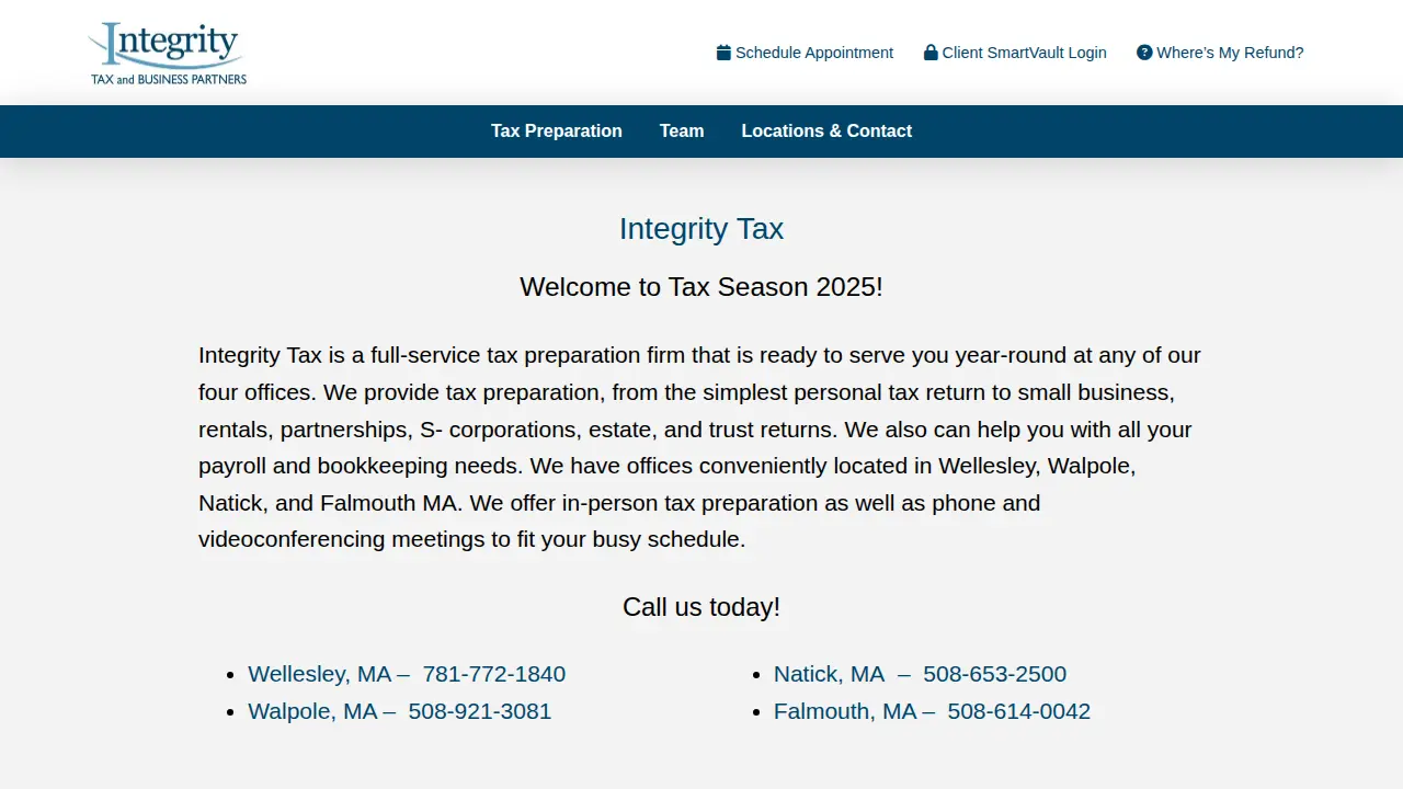 Integrity Tax