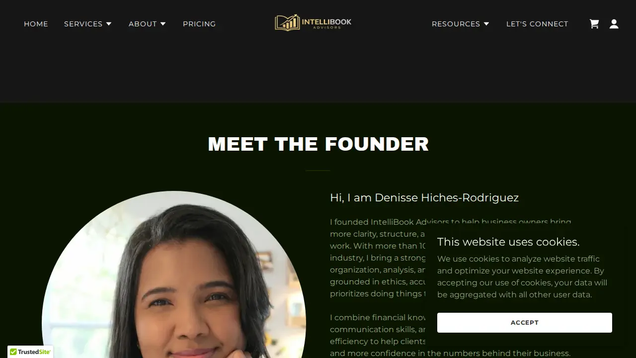 Intellibook Advisors page