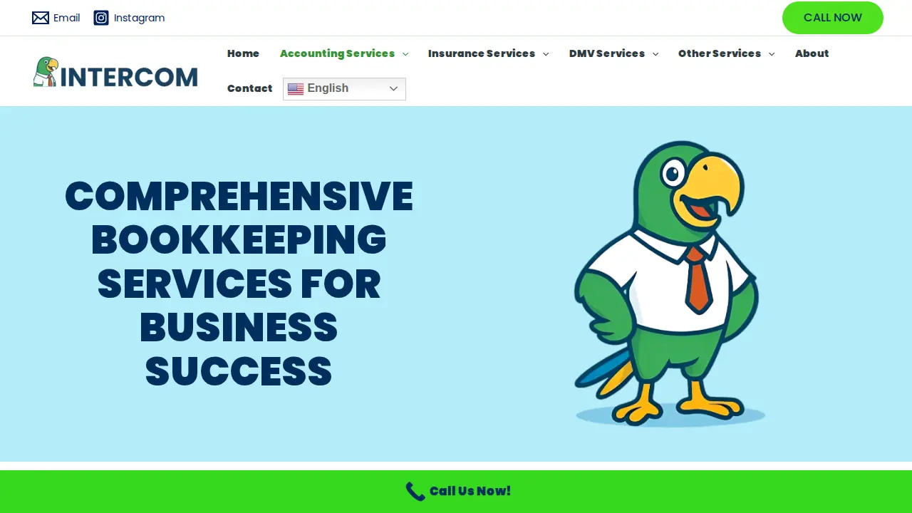 Intercom Services page