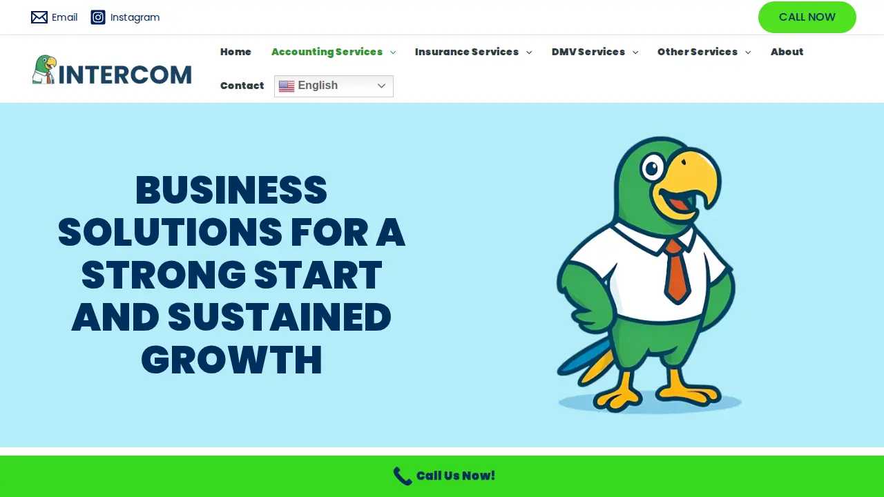Intercom Services page