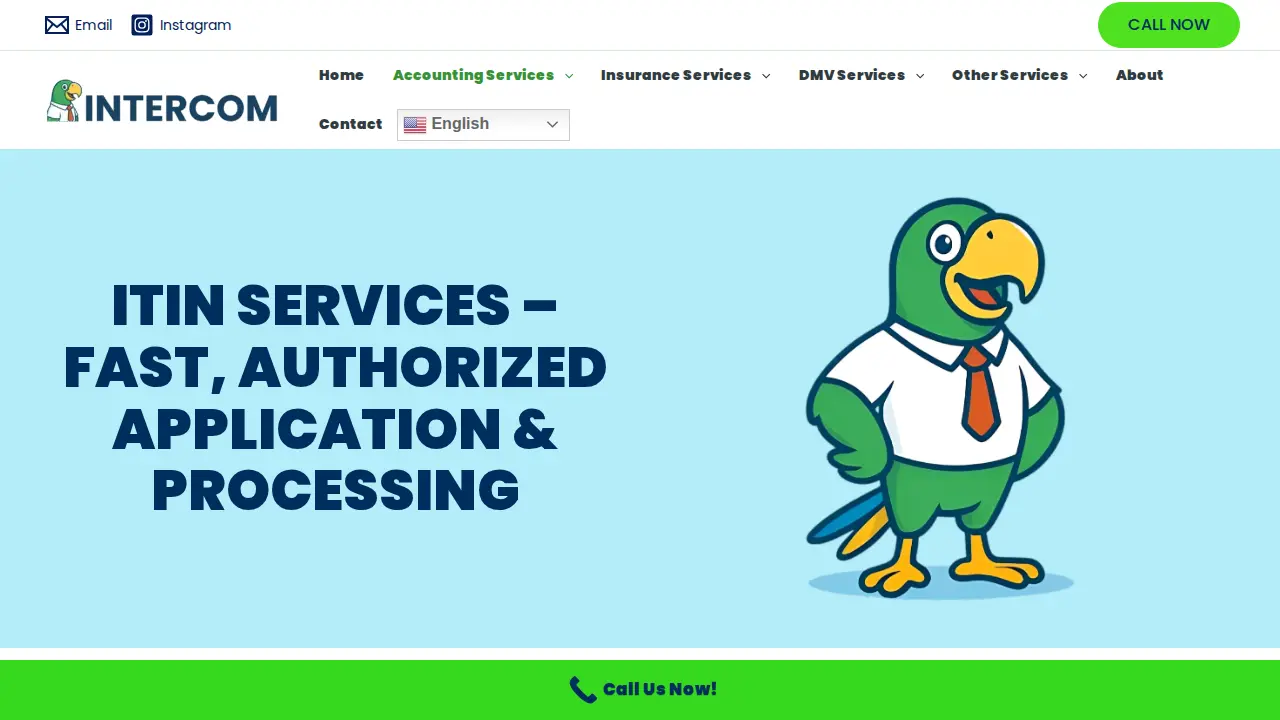 Intercom Services page