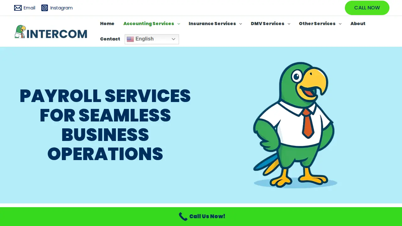 Intercom Services page
