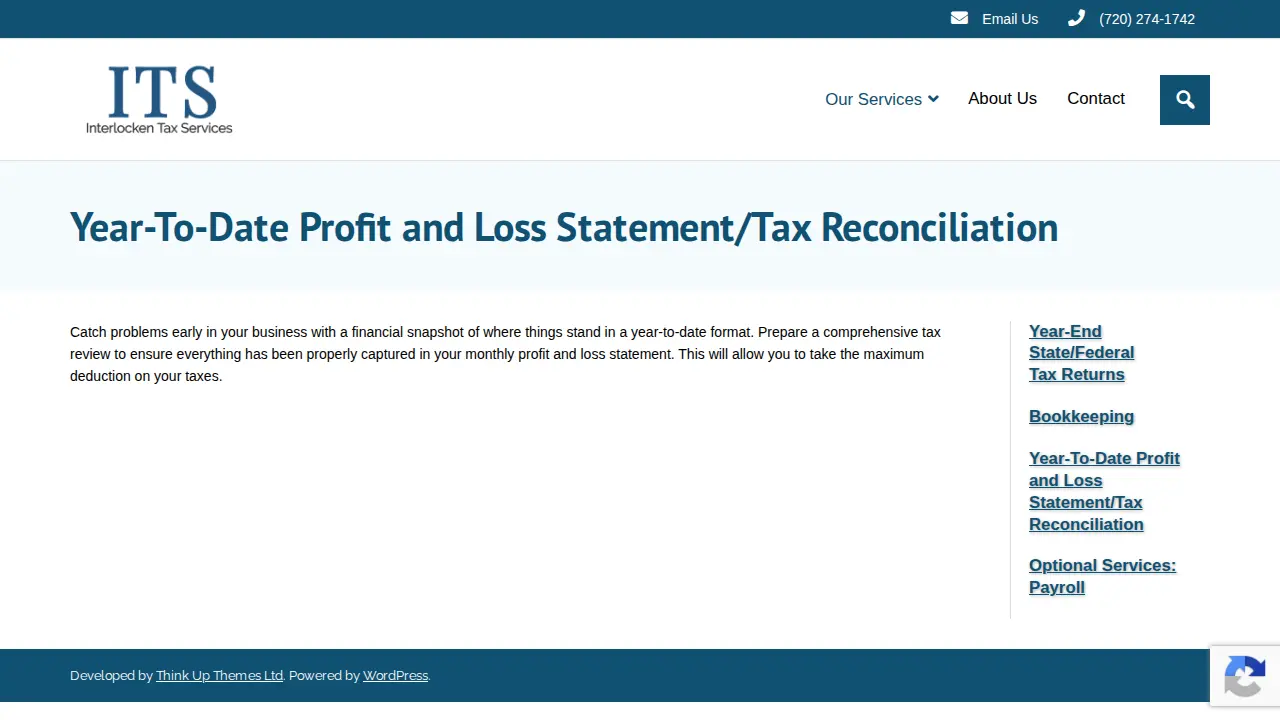 Interlocken Tax Services page
