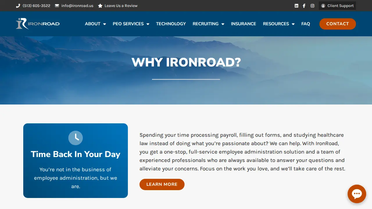 IronRoad page