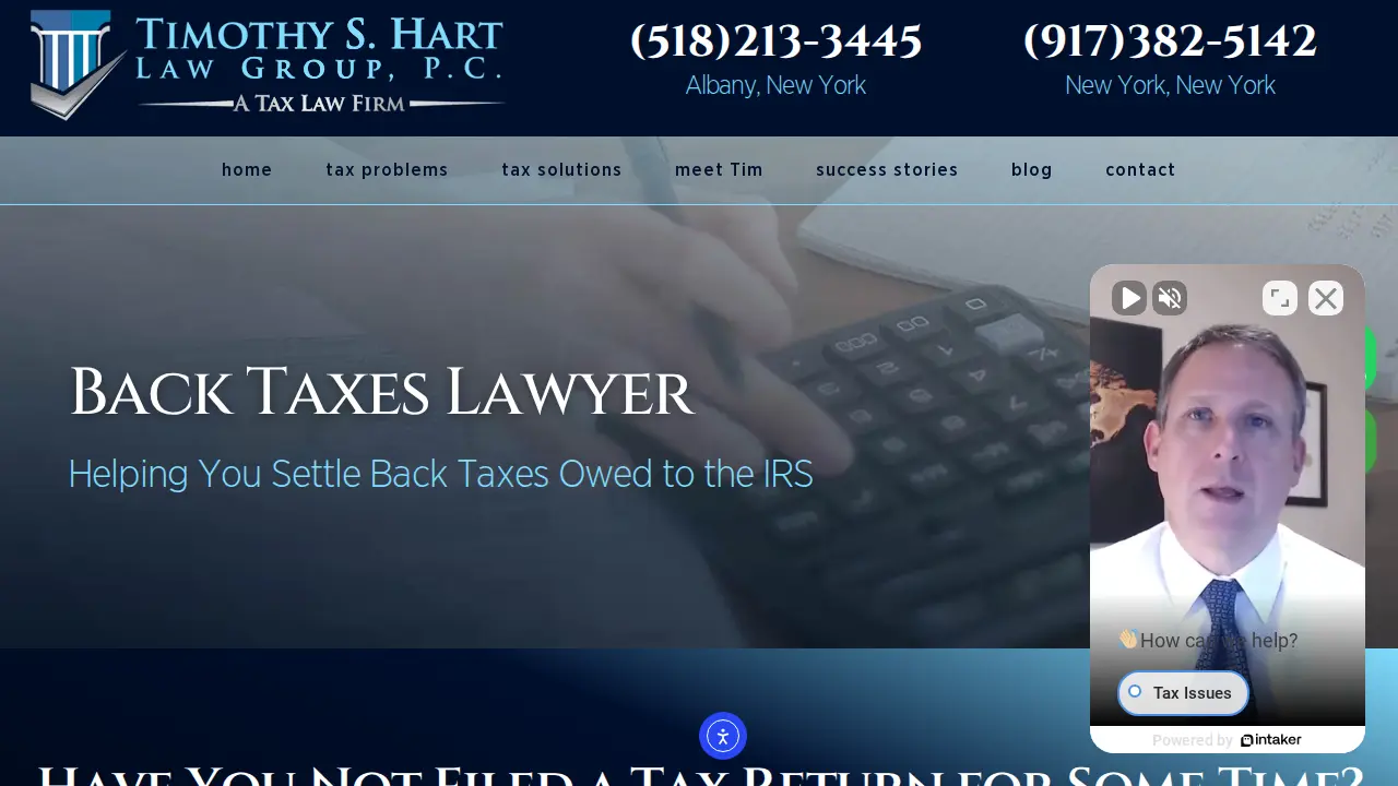 Timothy S. Hart Law Group, P.C. page