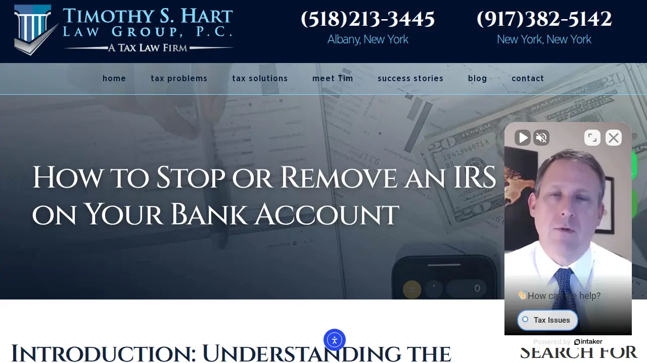 Timothy S. Hart Law Group, P.C. page