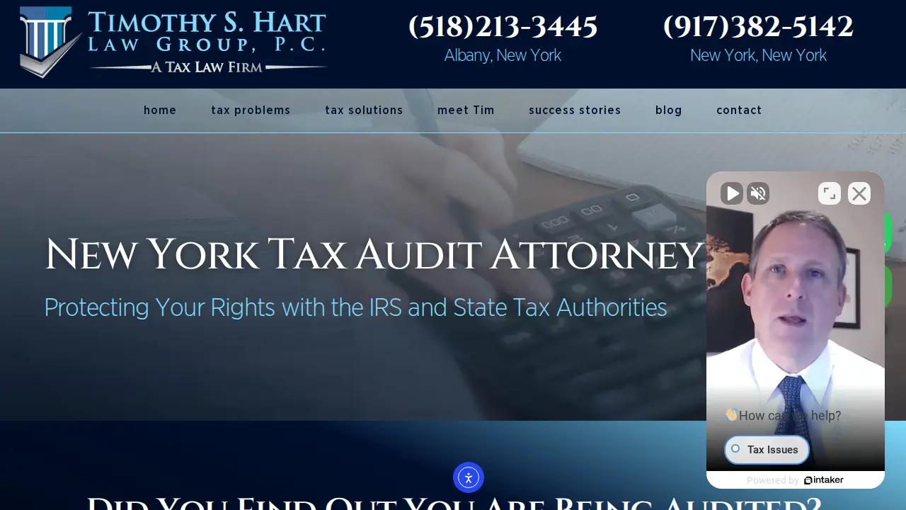 Timothy S. Hart Law Group, P.C. page