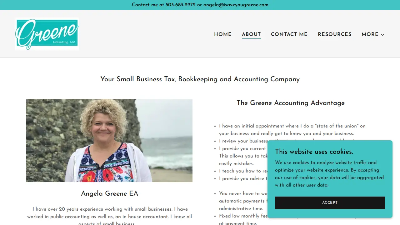 Greene Accounting LLC page