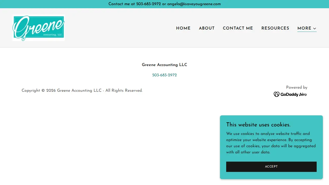 Greene Accounting LLC page