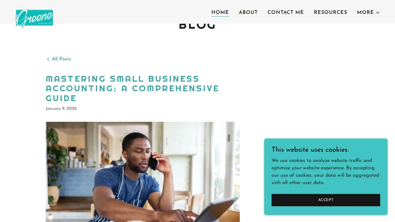 Greene Accounting LLC page