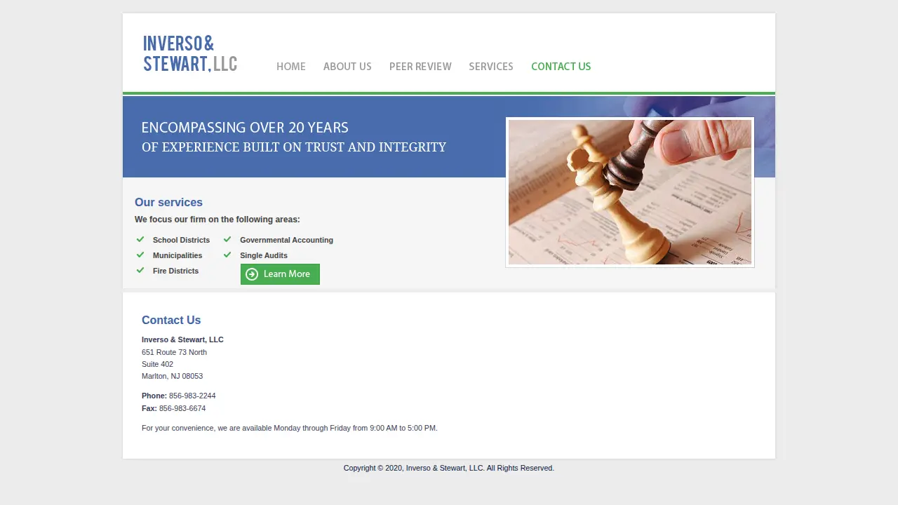 Inverso & Stewart, LLC page