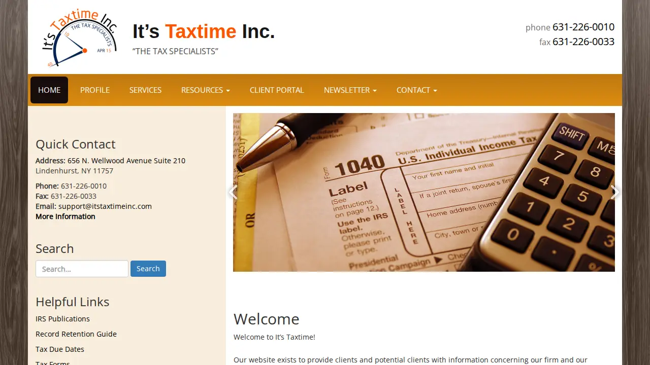 It's Tax Time