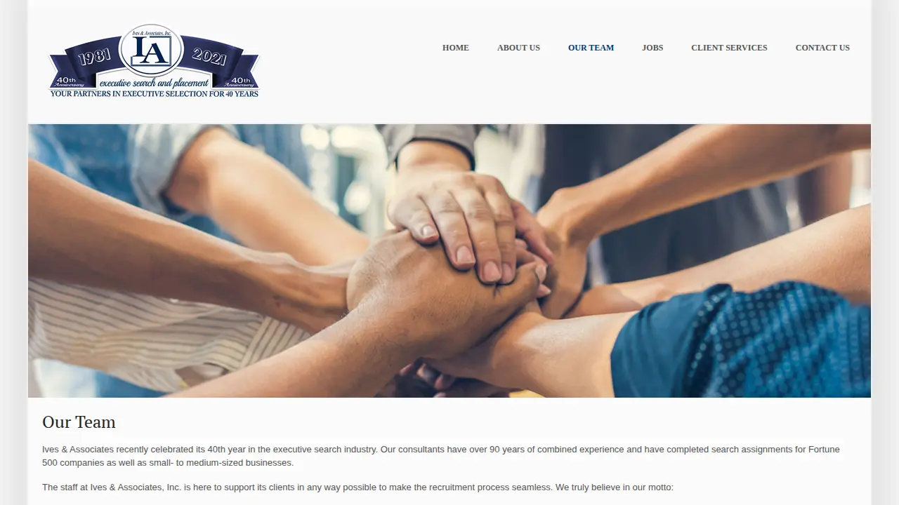 Ives & Associates page
