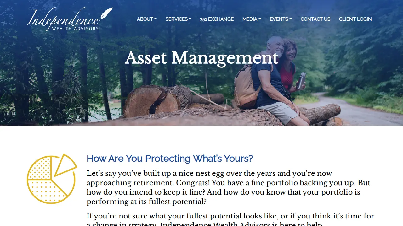 Independence Wealth Advisors page