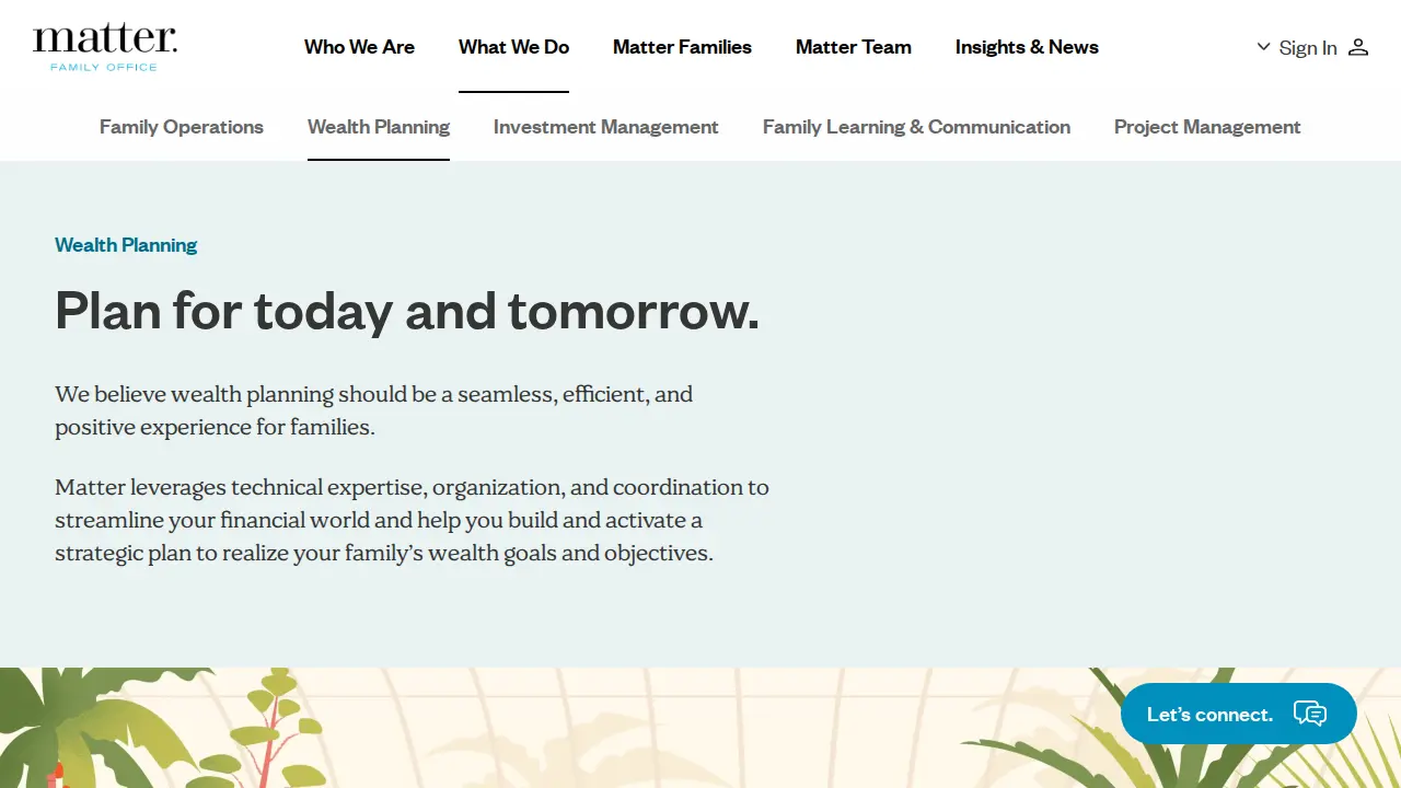 IWP Wealth Management page