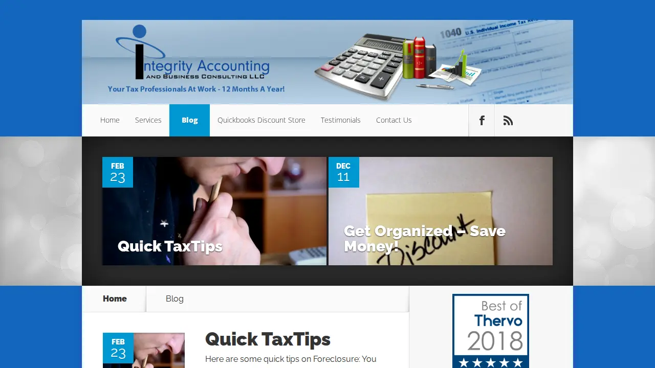 Integrity Accounting & Business Consulting LLC page