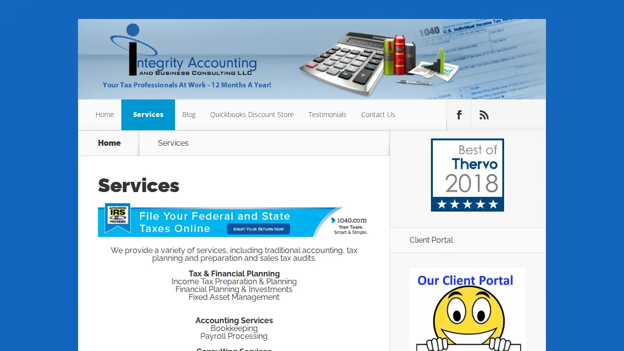 Integrity Accounting & Business Consulting LLC page