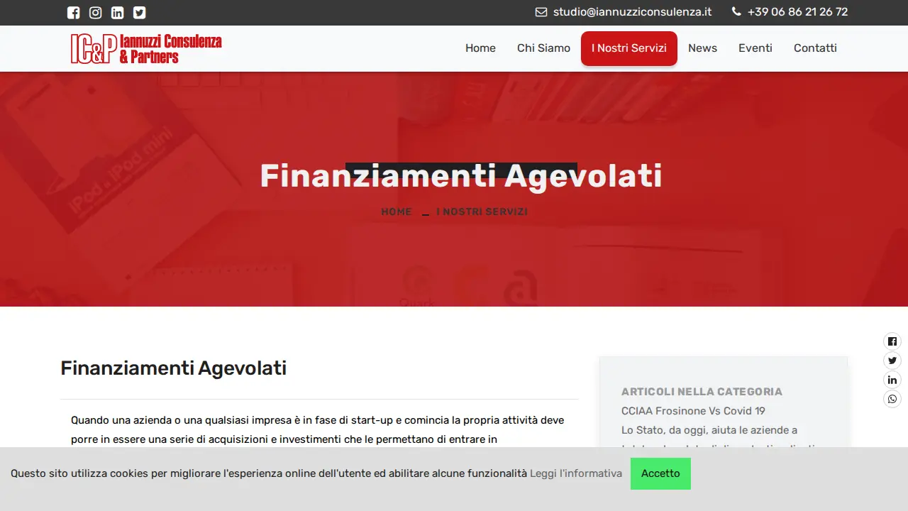 IANNUZZI CONSULENZA & PARTNERS page