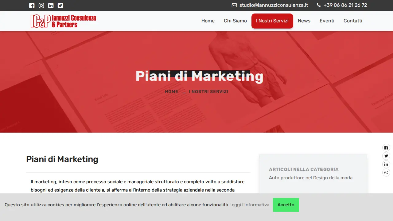 IANNUZZI CONSULENZA & PARTNERS page