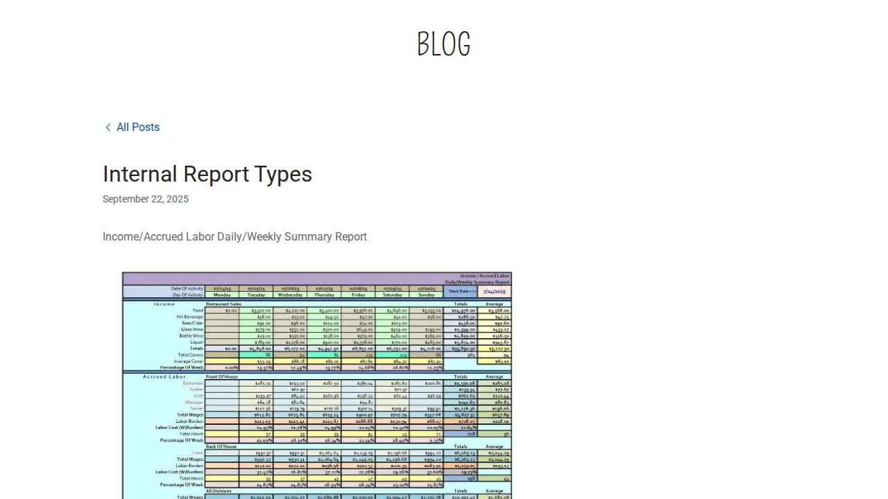 Independent Accounting Services page