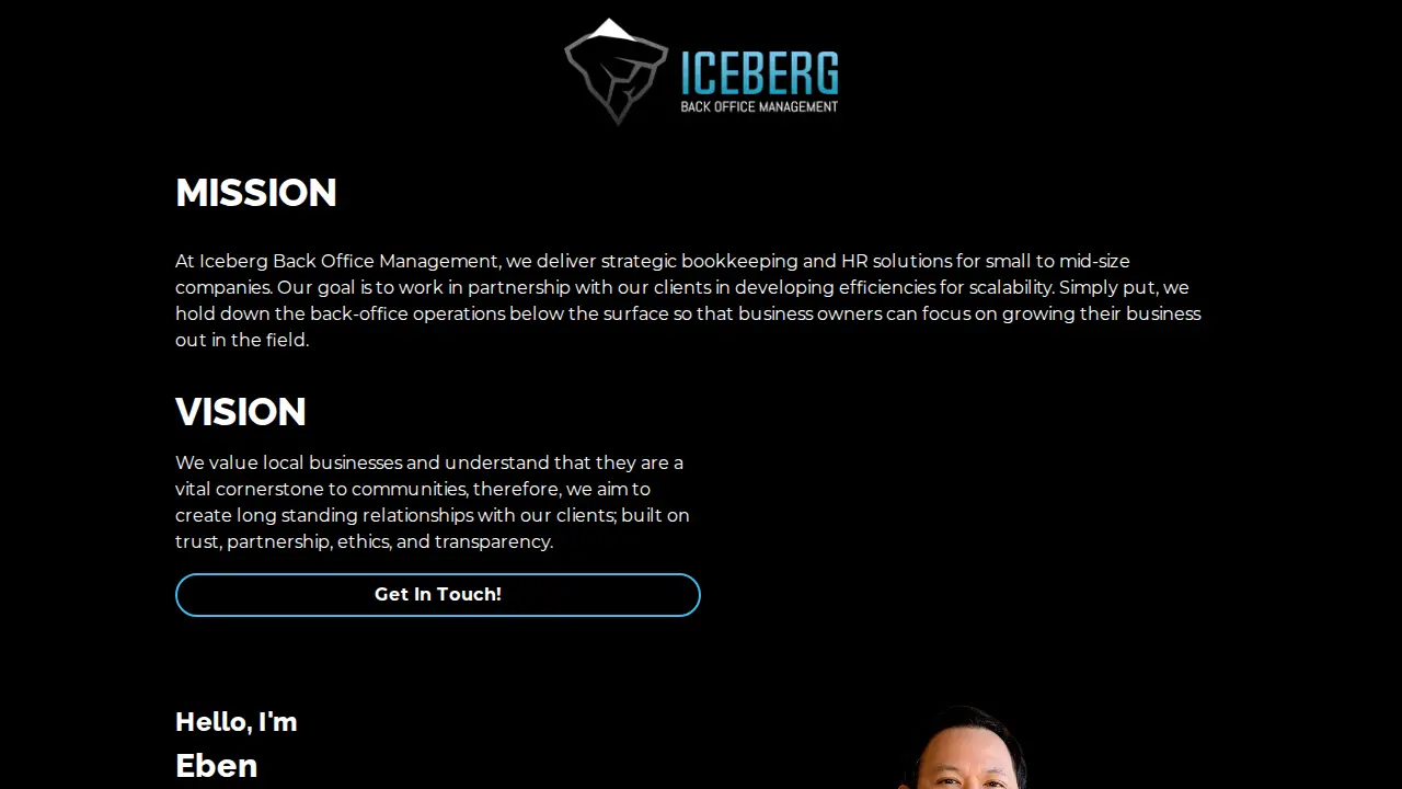 Iceberg Back Office Management