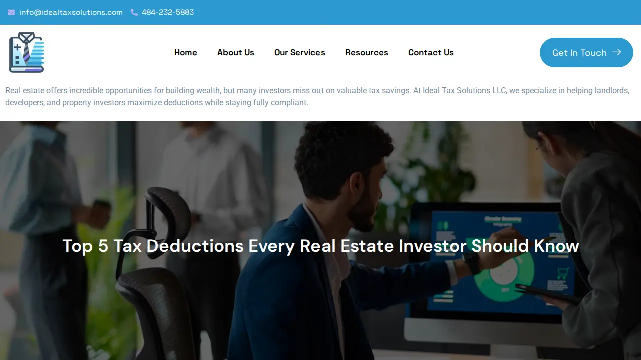 Ideal Tax Solutions LLC page