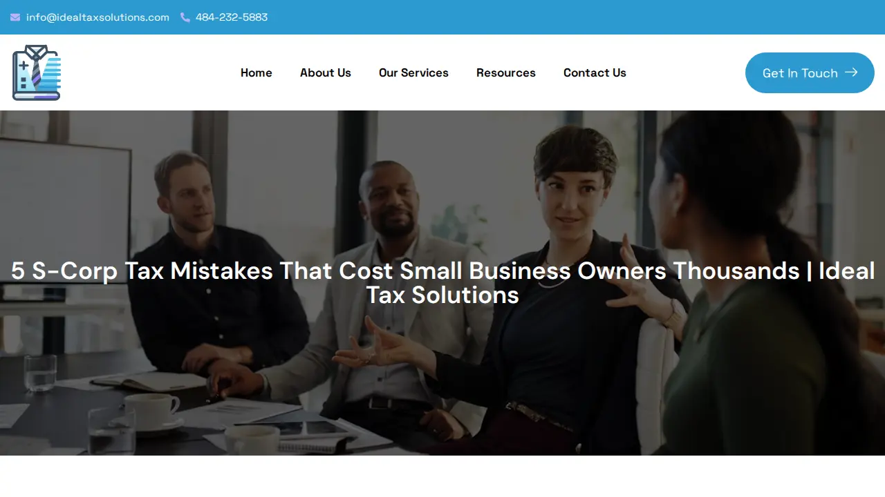 Ideal Tax Solutions LLC page