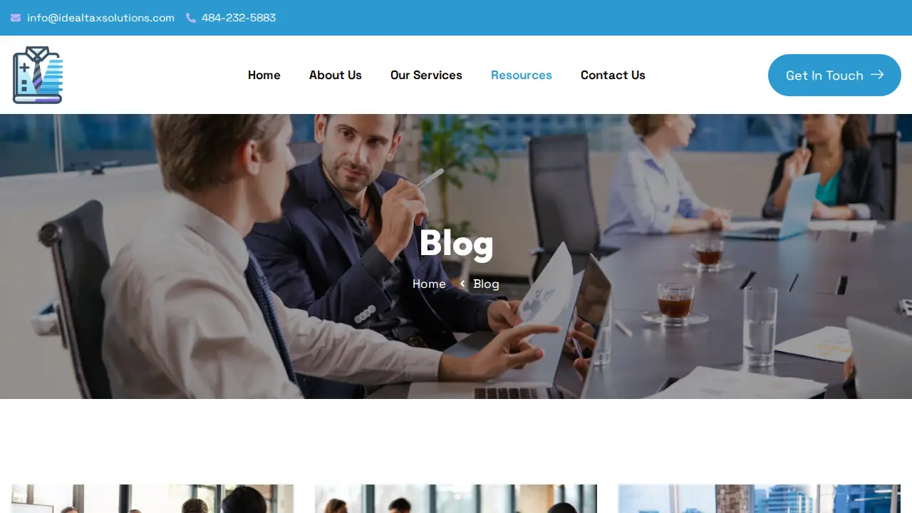 Ideal Tax Solutions LLC page
