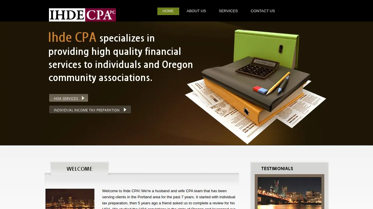 Ihde CPA page