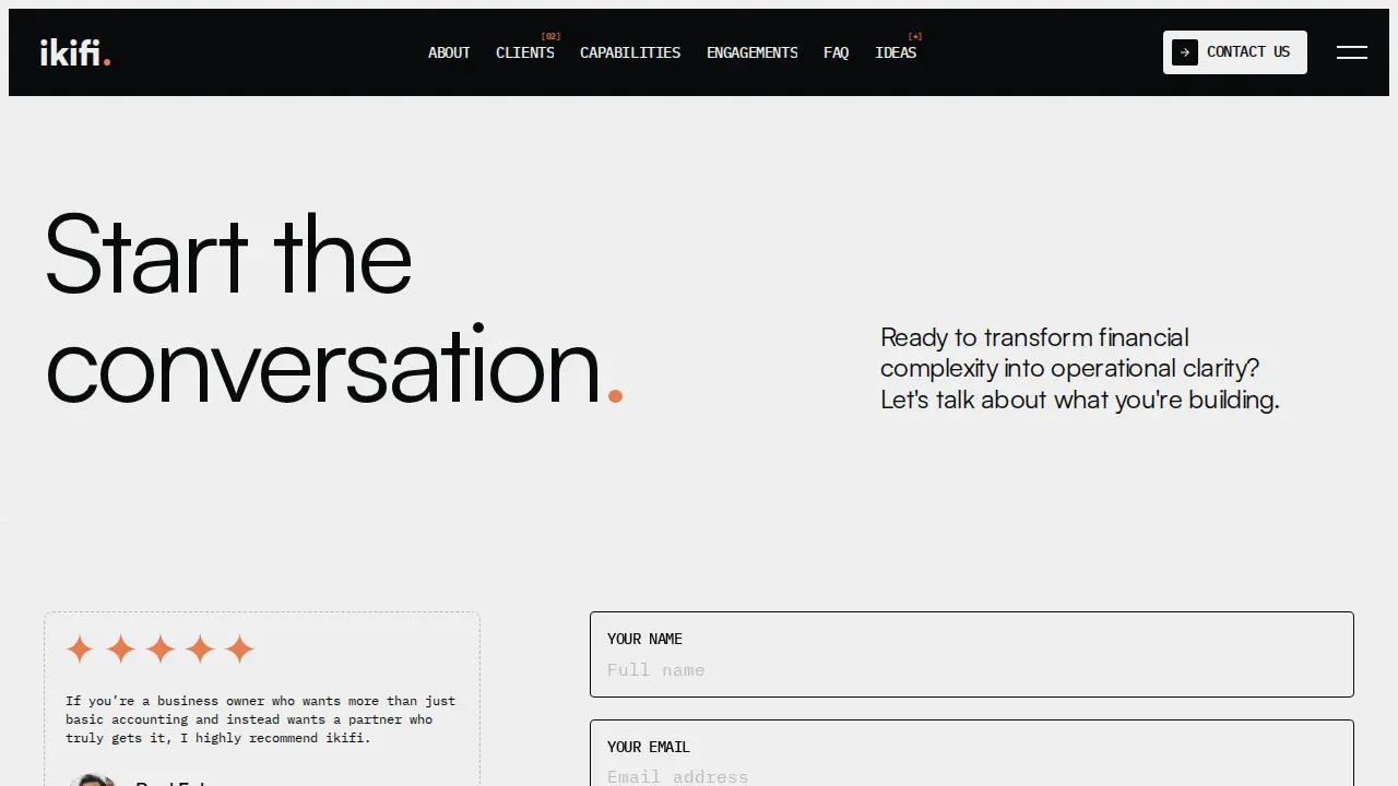 ikifi LLC page