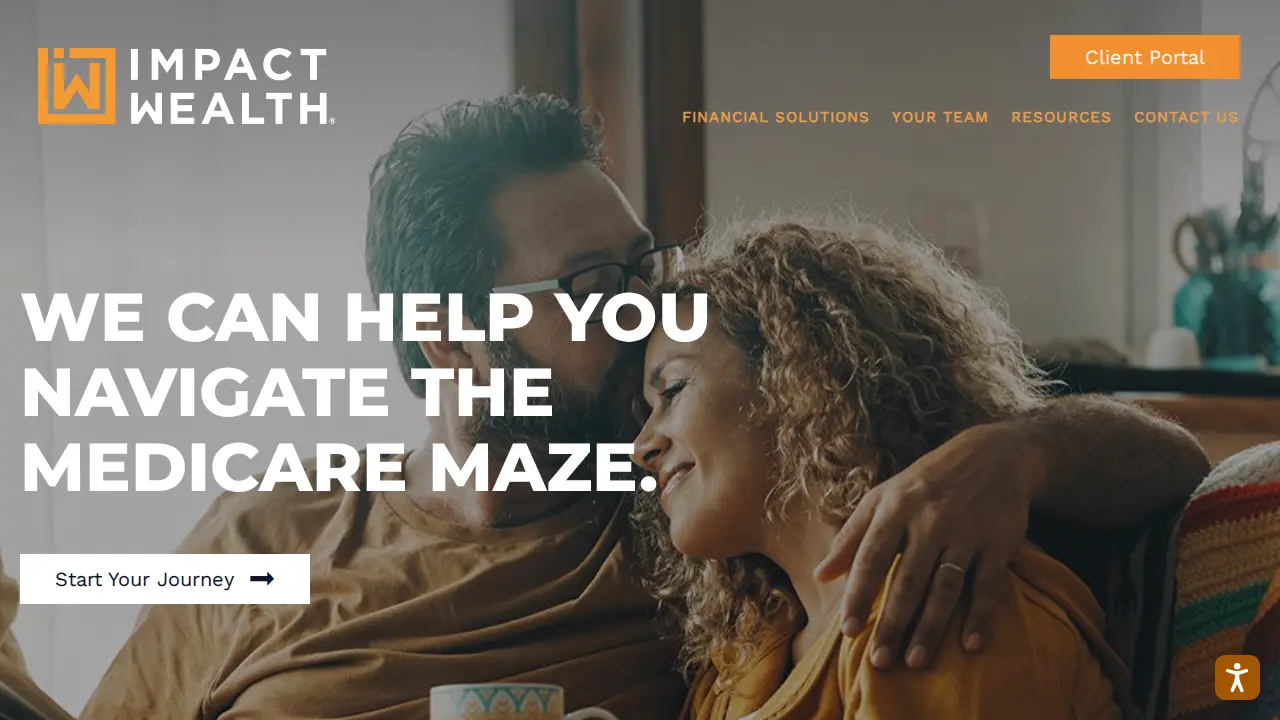 Impact Wealth page