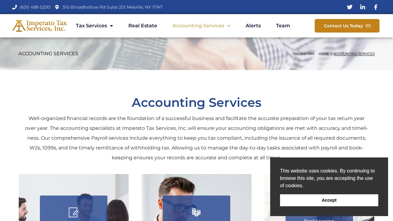 Imperato Tax Services, Inc. page