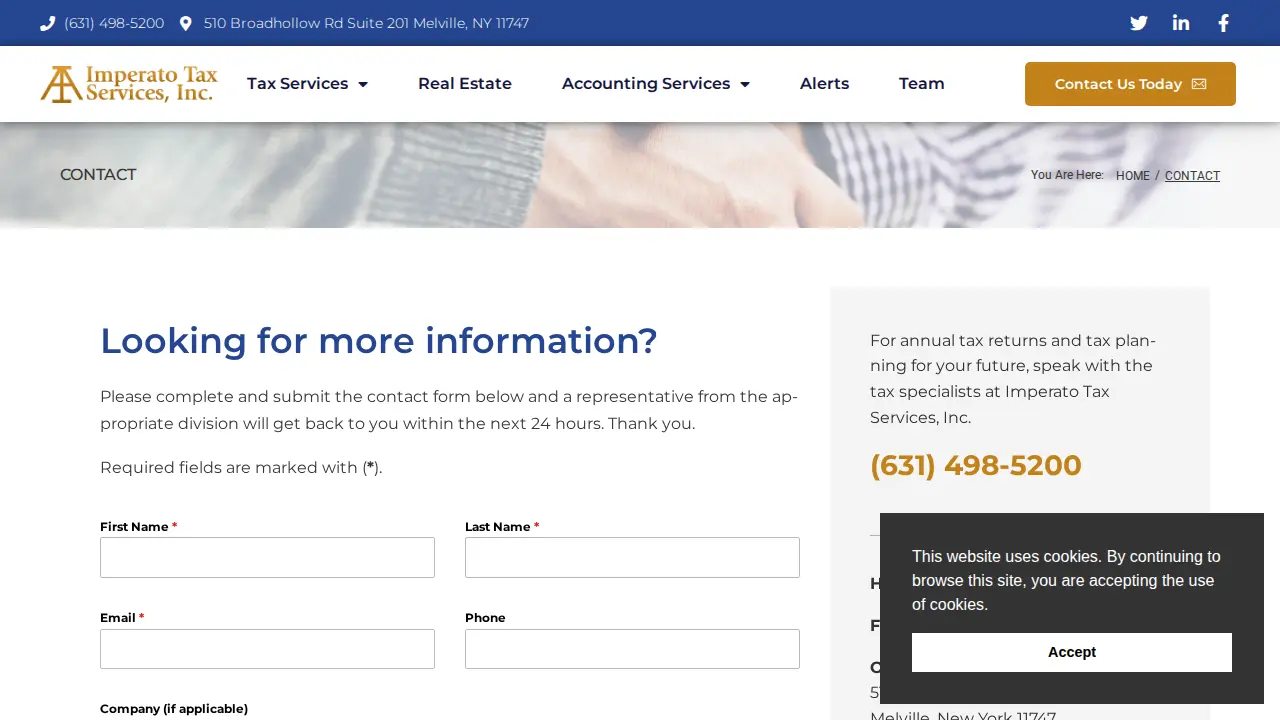 Imperato Tax Services, Inc. page