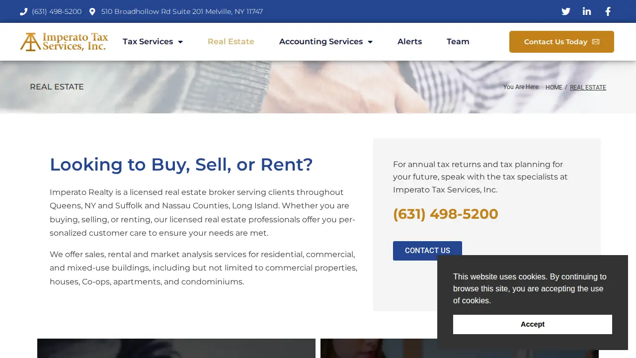 Imperato Tax Services, Inc. page